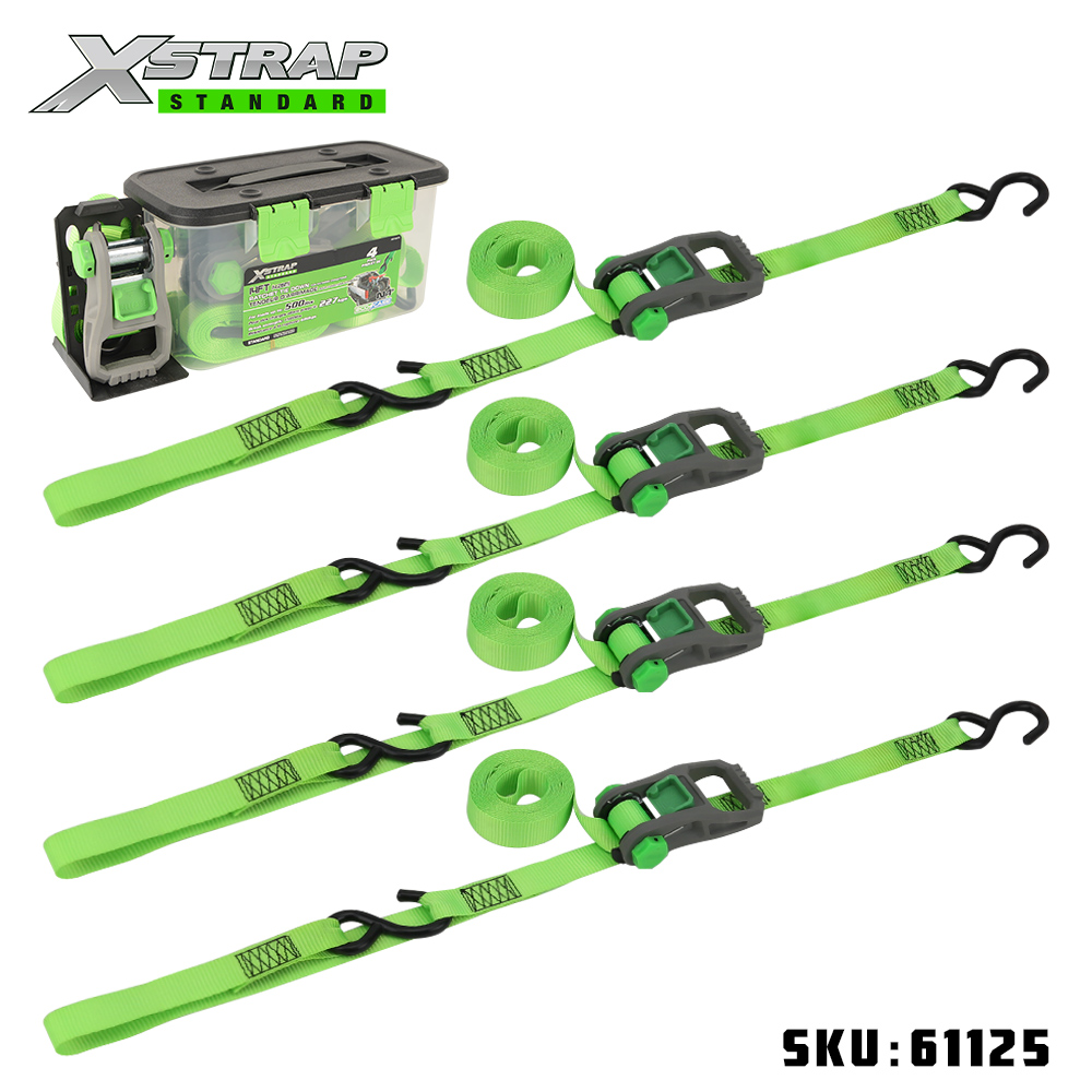 Xstrap 61125 1” x 14” 4PK račňový upínací s mäkkou slučkou 500 lb SWL