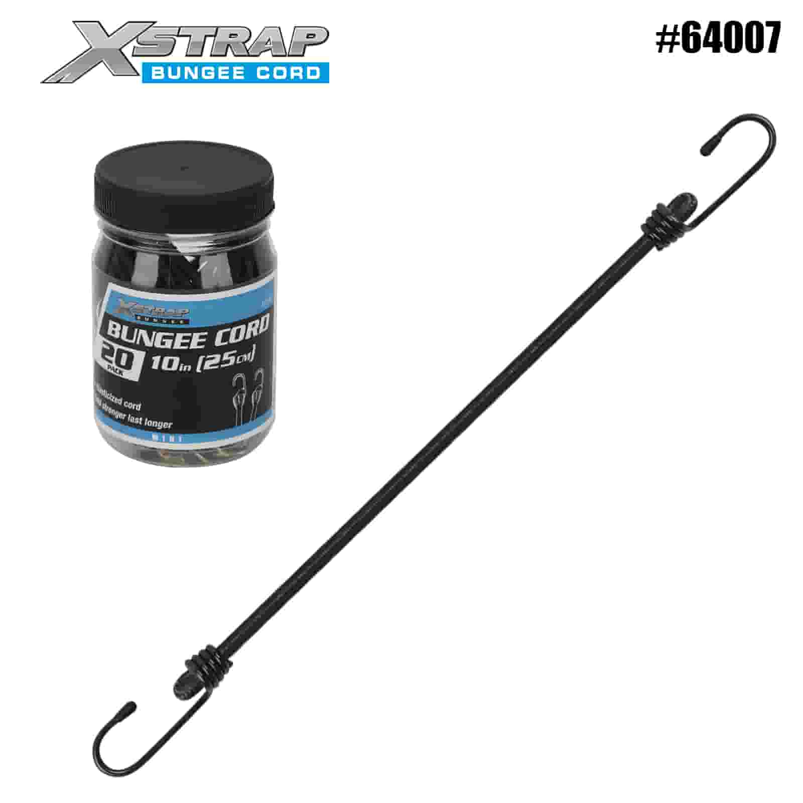 Xstrap 64007 20PK MINI Bungee káble 4 mm x 10